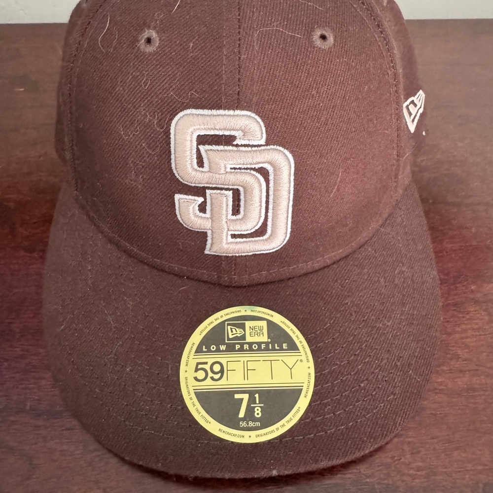 New Era Dark Brown Fitted Cap